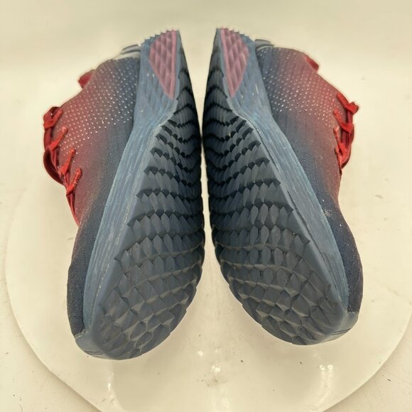 Nobull Gradient Ripstop Runner Men Size 12M Dark Blue Red Knit Training Shoes - Picture 7 of 11